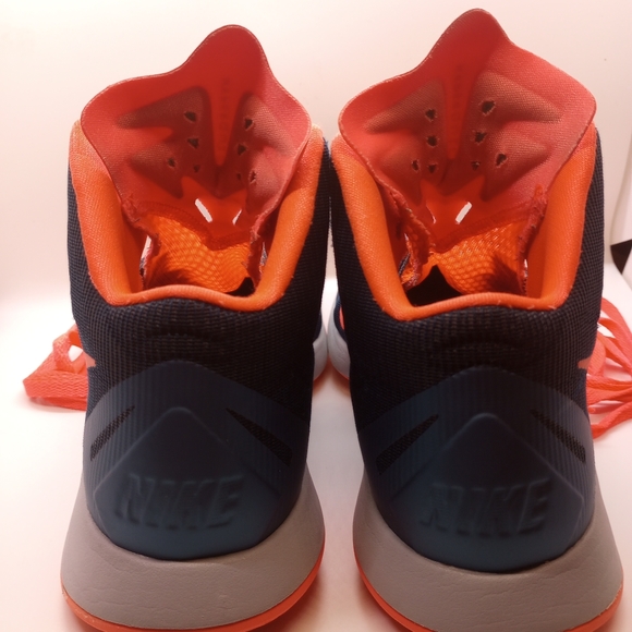 Nike Lunar Hyperquickness "Space Blue Bright Mango" Size 7 - Picture 5 of 6